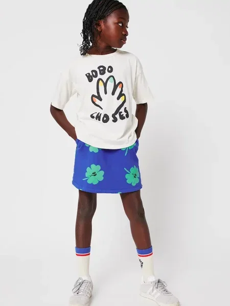 Bobo Choses Dětská sukně Lucky Clover modré