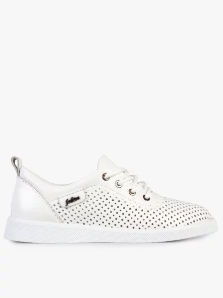 Кожаные кеды Modamilano белые