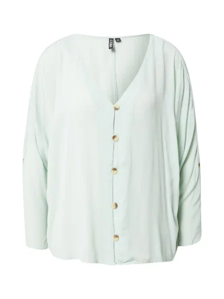 PIECES Bluză Sanne pastel verde