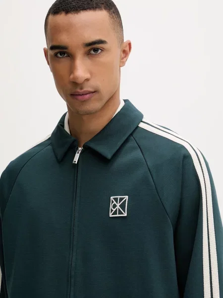 Calvin Klein melegítőfelső férfi modállal zöld