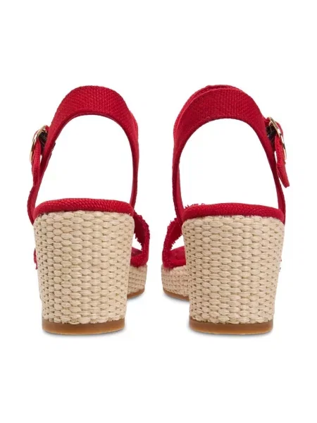 Pantofi Tommy Hilfiger roșu