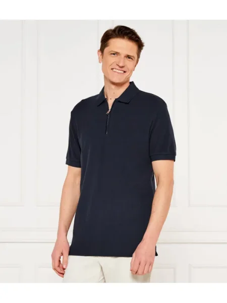 BOSS BLACK Polo H-Paras negru