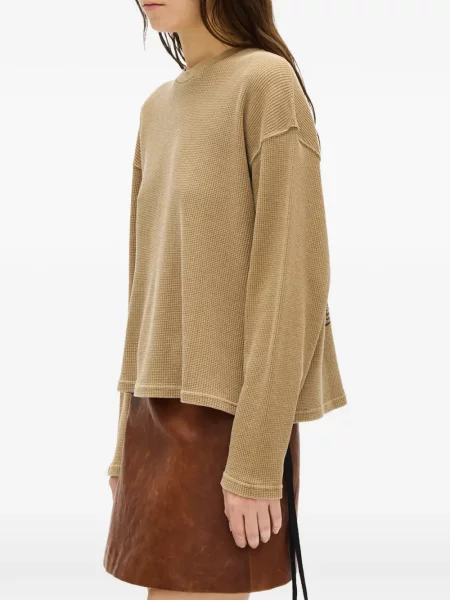 Pulover Ann Demeulemeester cu imagine maro