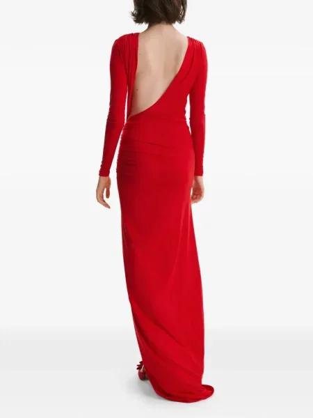 Rochie maxi 2310 Studio de costum roșu