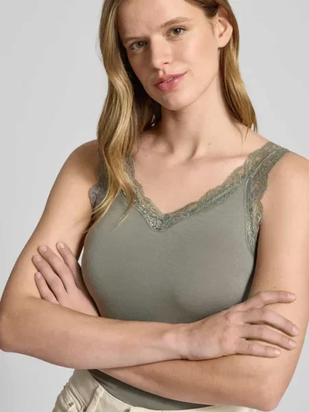 Podkoszulka Pieces koronkowa