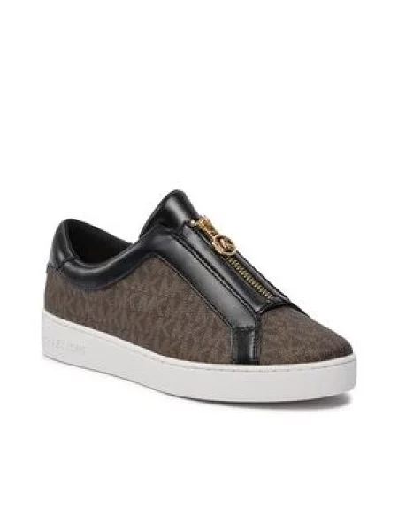MICHAEL Michael Kors Sneakersy Keaton Slip On hnědá