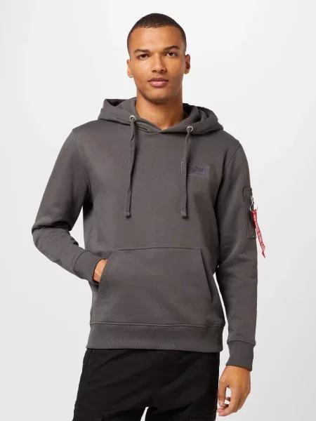 Geacă Alpha Industries gri