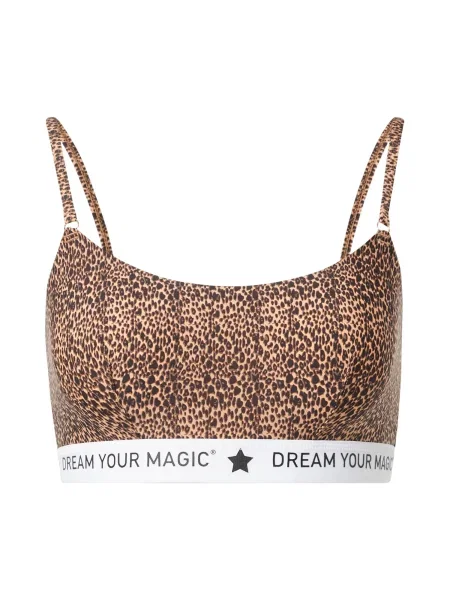 MAGIC Bodyfashion Sutien Dream Your maro negru / maro deschis alb