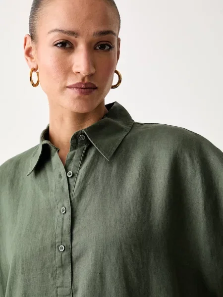 Льняное платье United Colors Of Benetton