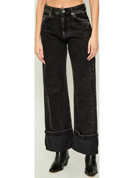 Pinko Farmer WANDA | Relaxed fit | high waist fekete