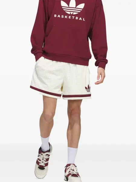 Камуфлажна плетена тениска Adidas с принт черно