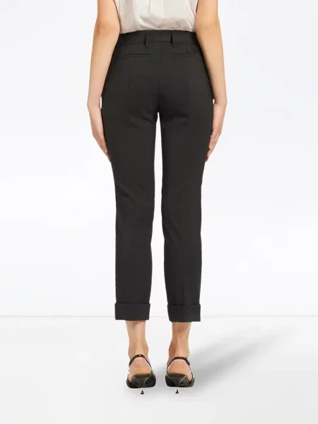 Pantaloni Prada stretch gri