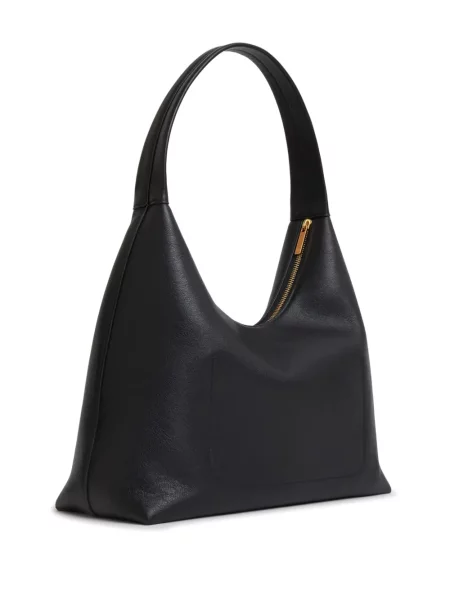Iš natūralios odos odinė rankinė Mansur Gavriel juoda