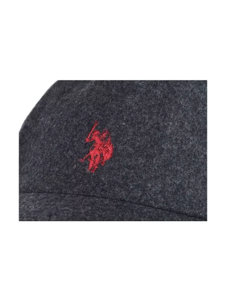 Plstěná šiltovka U.s. Polo Assn. červená