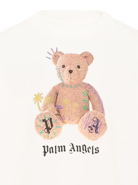 Tricou copii Palm Angels alb