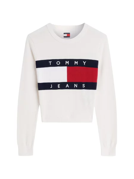 Svetr Tommy Jeans bílý