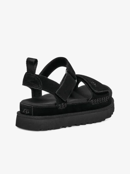 UGG Bőr szandál W GOLDENSTAR fekete
