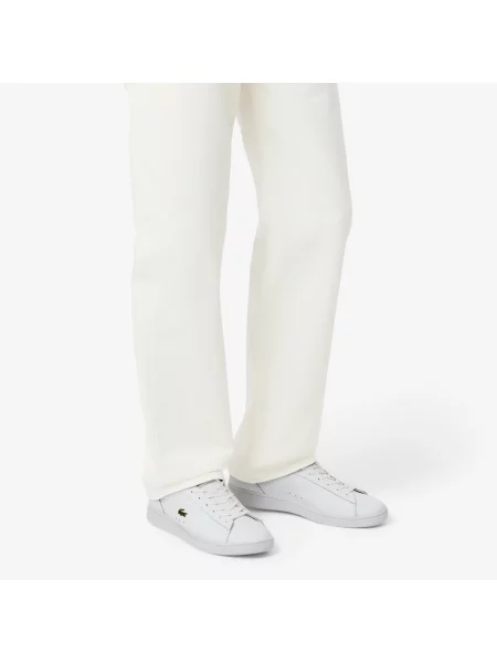 Lacoste Skórzane Sneakersy Carnaby Set białe