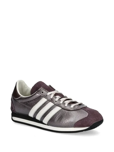 Zomšinės dryžuotos sportbačiai Adidas Stan Smith mėlyna