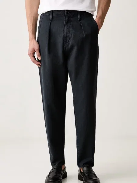 G-Star nohavice pánske Pleated Chino Relaxed Tapered