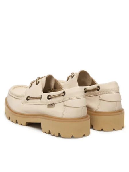 Clarks Superge Cleyhill Boat. Écru