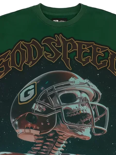 Tricou Godspeed verde