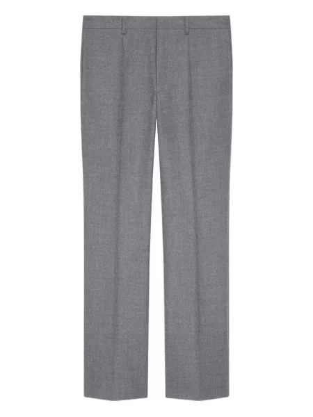 Pantaloni Givenchy de lână gri