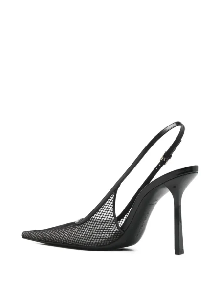Pantofi cu toc Victoria Beckham slingback negru