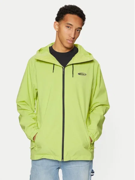 Quiksilver Lyžiarska bunda High In The Hood Modern Fit zelená