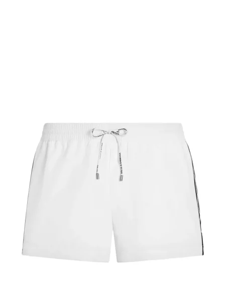 Slip de baie Dolce & Gabbana cu cordon alb