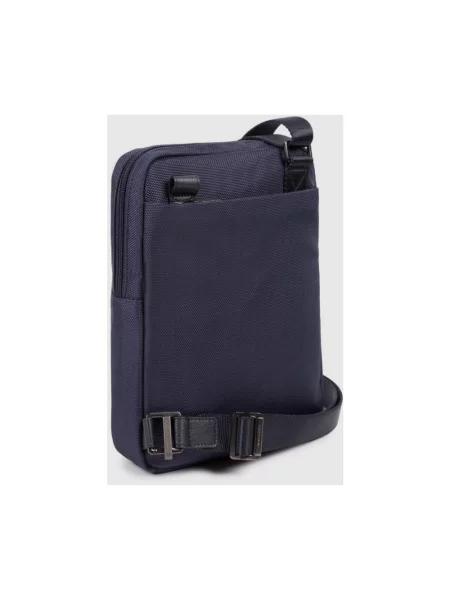 Torba Piquadro skórzana niebieska