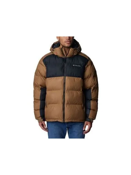 Geacă Columbia cu glugă maro