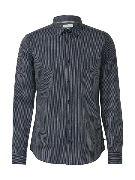 S.Oliver Košile námořnická modř bílá