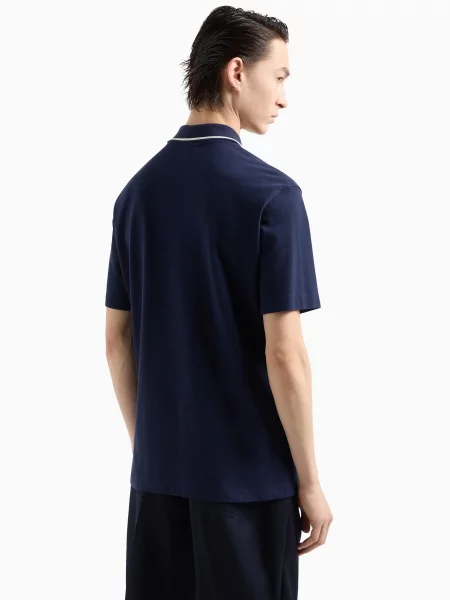 Emporio Armani Поло Темно-синій синє