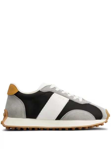 Sneakerși Tod's din piele de căprioară gri