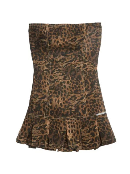 Rochie mini Juicy Couture cu imagine maro