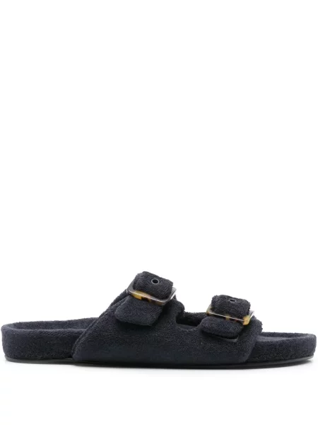 Papuci Eres din material terry albastru