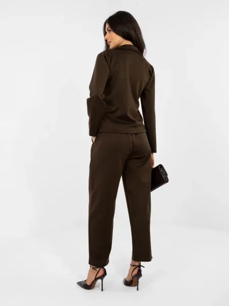 Pantaloni Italy Moda maro
