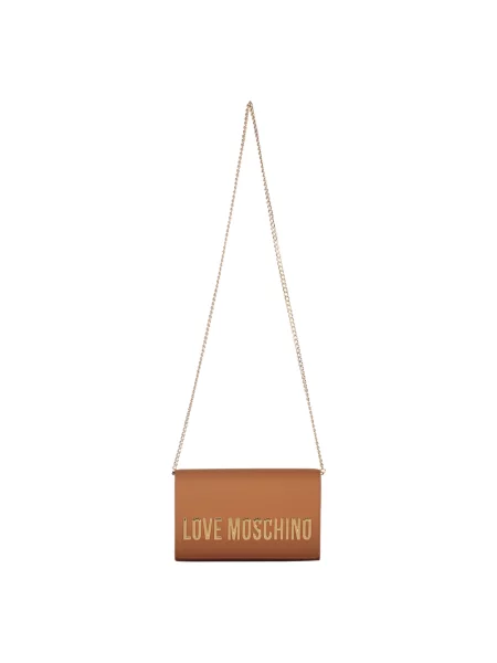 Torebka Love Moschino biznesowa brązowa