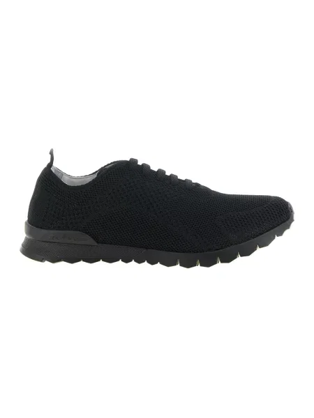Dzianinowe sneakersy Kiton czarne