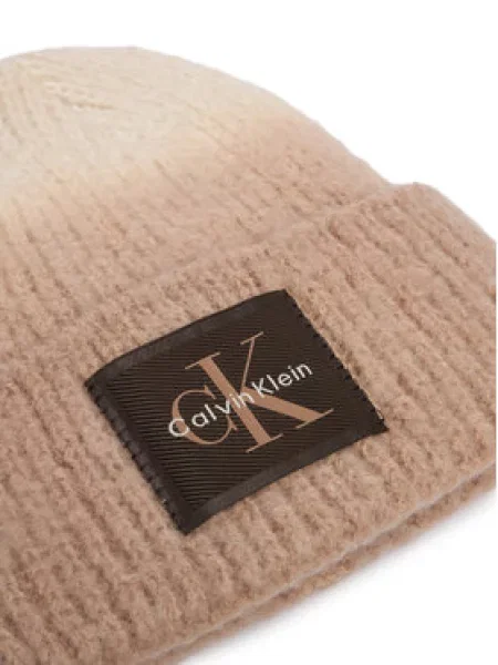 Calvin Klein Kapa svijetlosmeđa / tamno smeđa / bijela bež