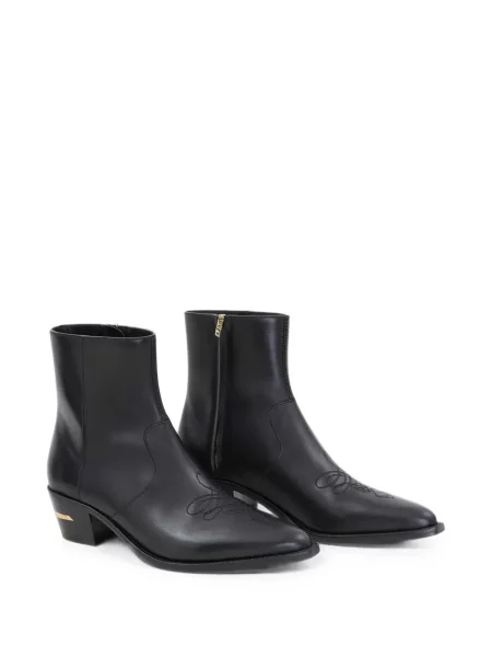 Botine Amiri din piele negru