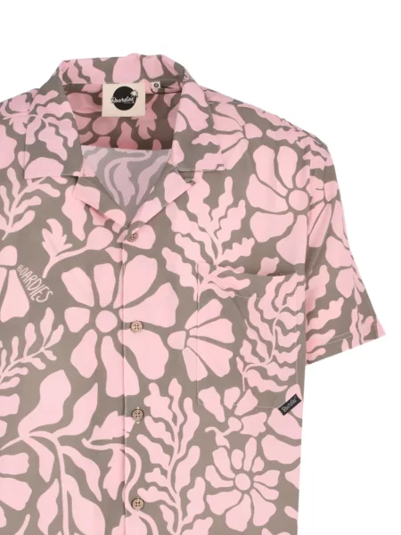 Cămașă Boardies cu model floral cu imagine roz