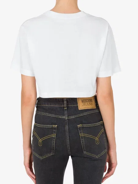 Футболка Moschino белая