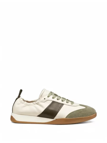 Sneakerși Geox din piele de căprioară gri