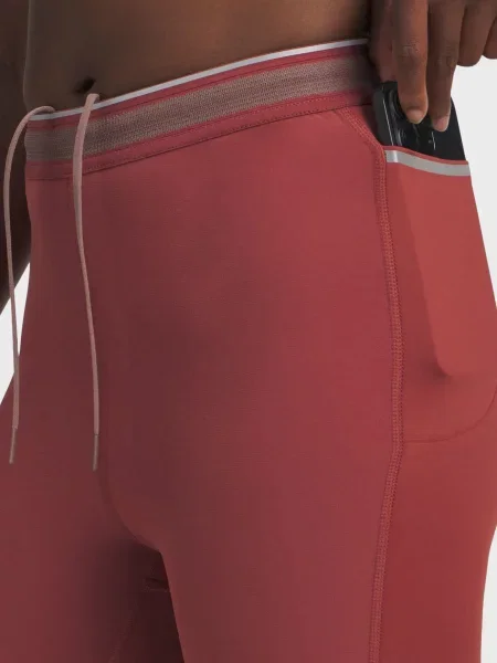 Колготи Under Armour для бігу червоні