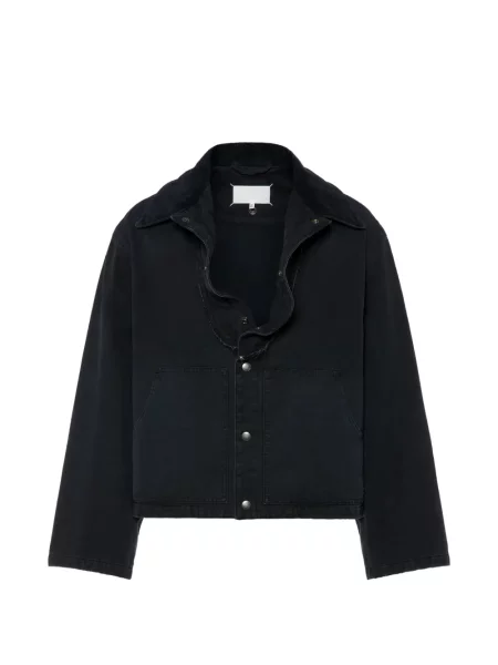 Kołnierzykowy kurtka Maison Margiela czarna