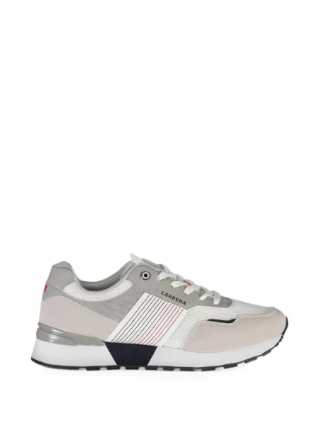 Sneakerși Carrera cu șireturi din dantelă gri