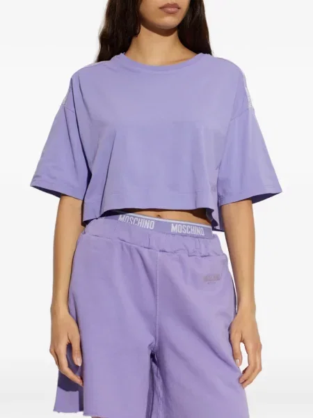 Топ Moschino виолетово