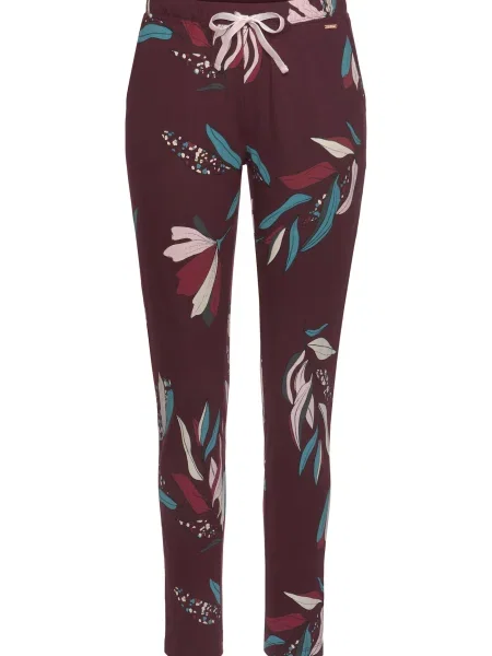 S.Oliver Pantaloni de pijama bordeaux / mai multe culori roșu